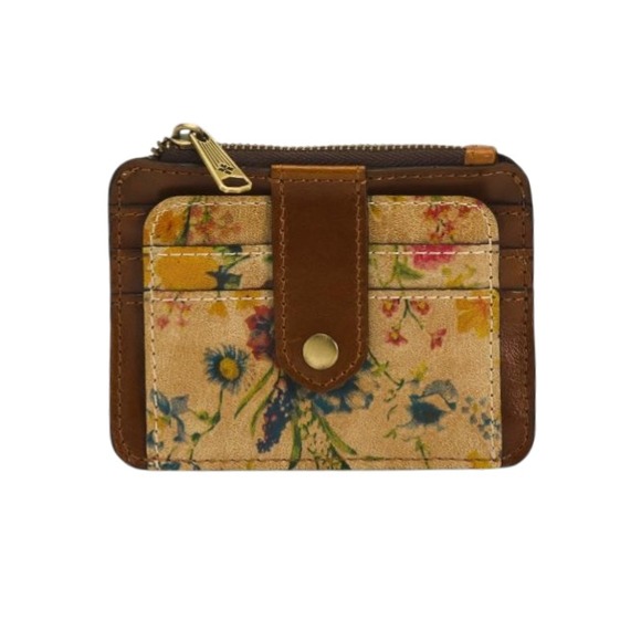 Patricia Nash Handbags - PATRICIA NASH Cassis Leather ID Credit Card Case Prairie Rose Wallet